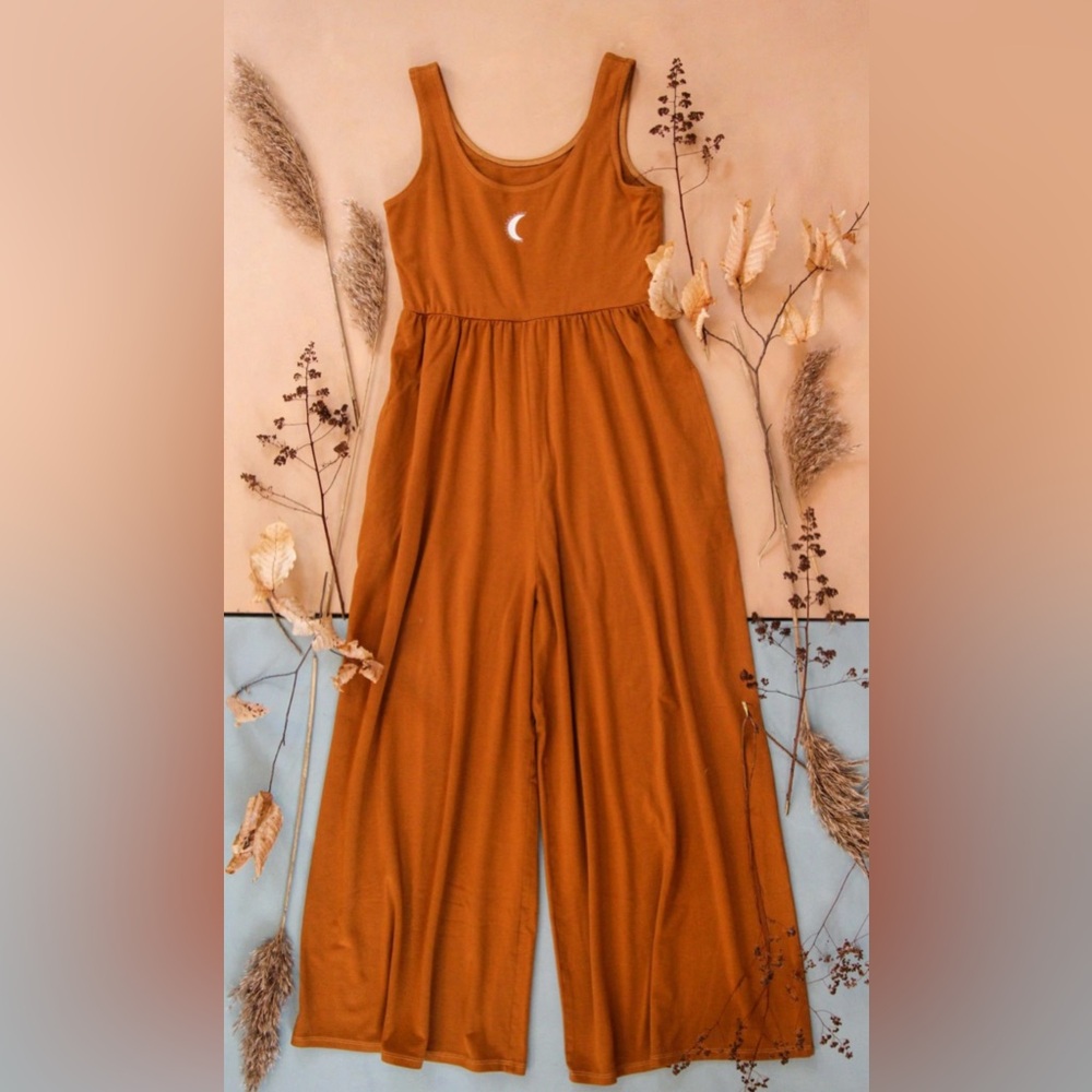 Purusha People Sol Wide Leg Jumpsuit